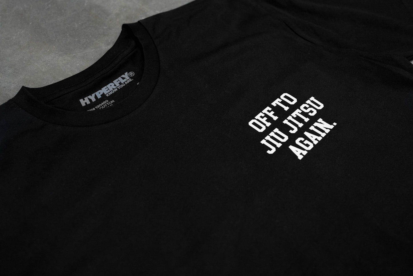 Off To Jiu Jitsu Black Tee - AVAILABLE SOON