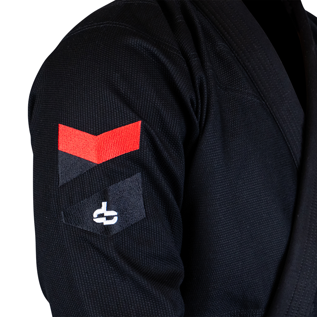 Hyperlyte 3.5 Black Red BJJ Gi