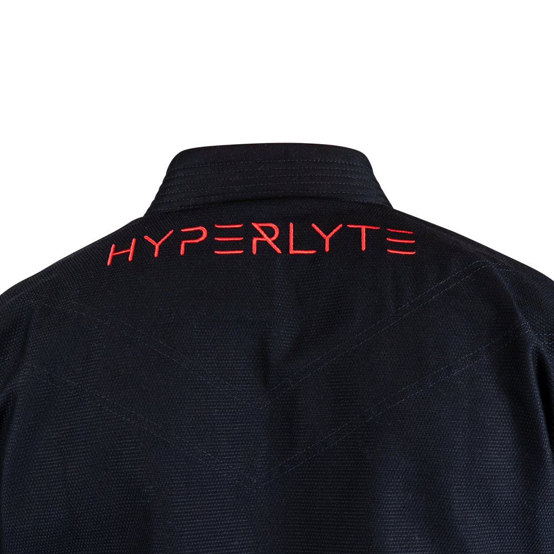 Hyperlyte 3.5 Black Red BJJ Gi