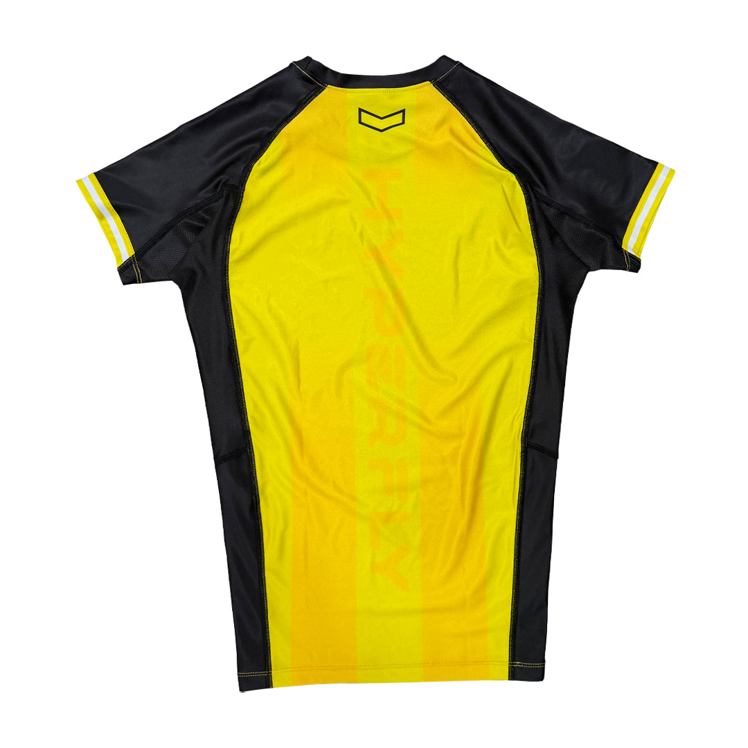 Junior Core Ranked Rash Guard Yellow