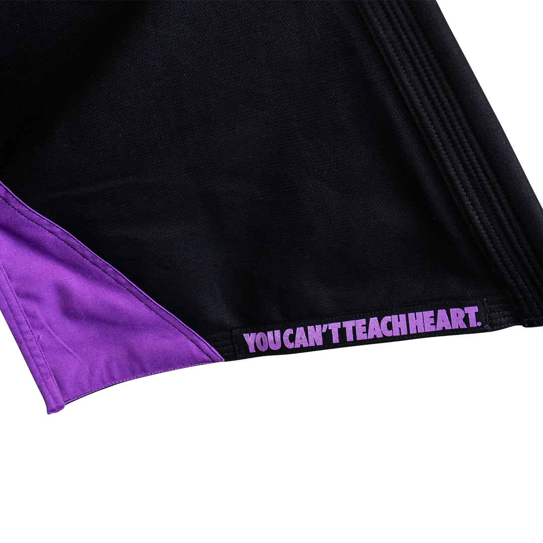 Hyperlyte 3.5 Black with Purple BJJ Gi