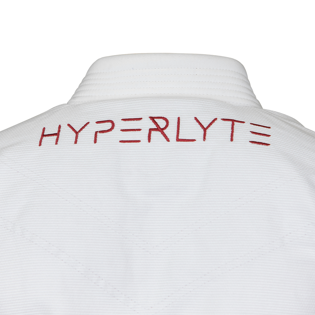Hyperlyte 3.5 Merlot White BJJ Gi