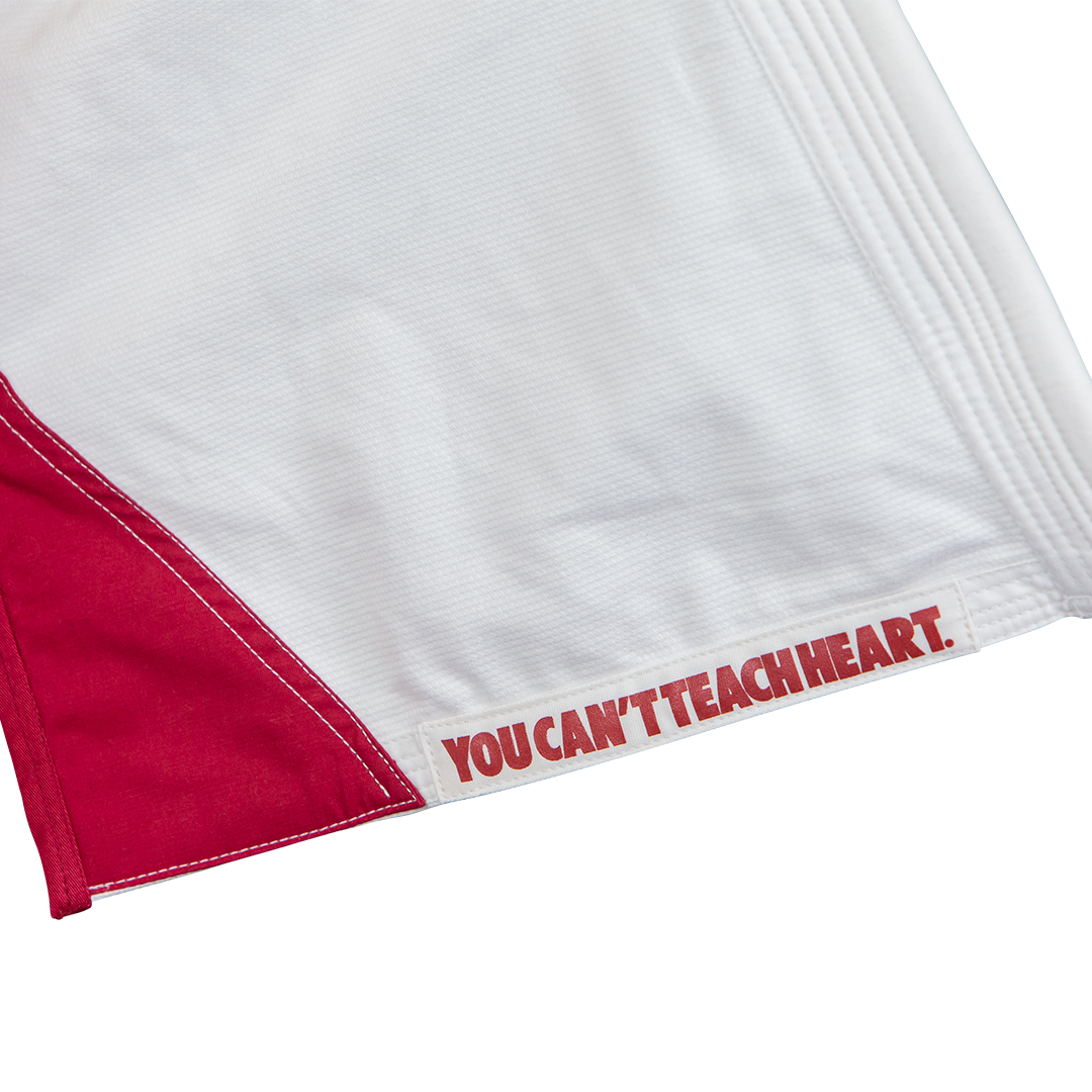 Hyperlyte 3.5 Merlot White BJJ Gi