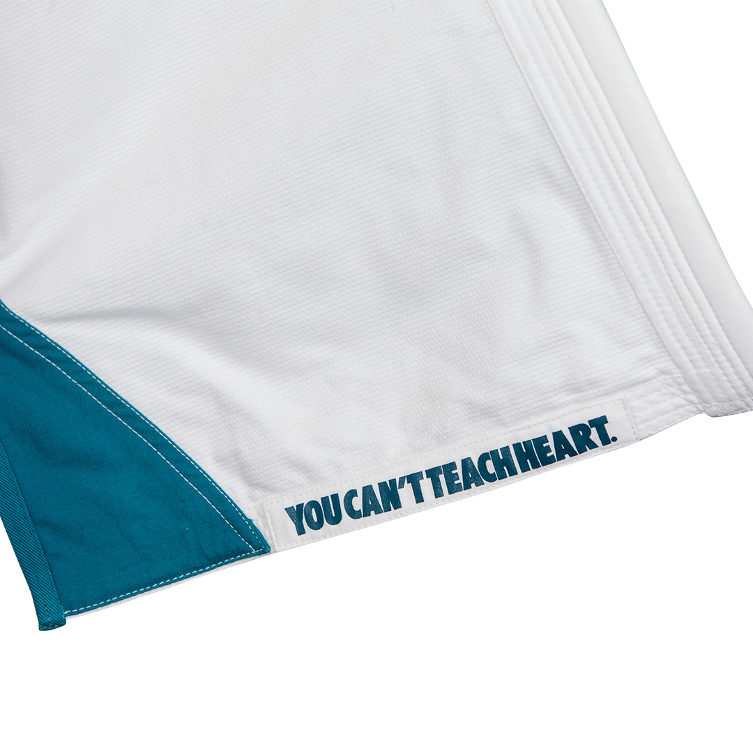 Junior Hyperlyte Sunset Teal White BJJ Kids / Teens Gi