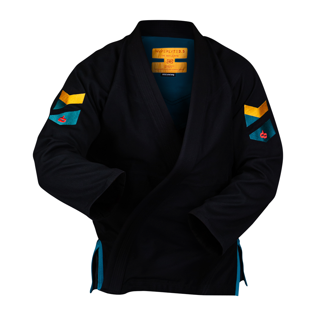 Hyperlyte 3.5 Sunset Teal Black BJJ Gi