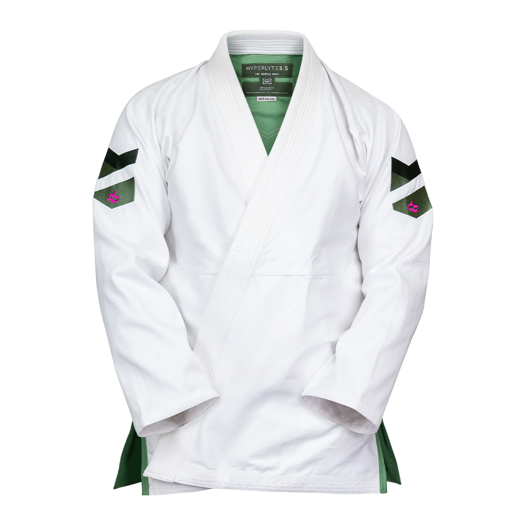 Hyperlyte 3.5 White Watermelon BJJ Gi