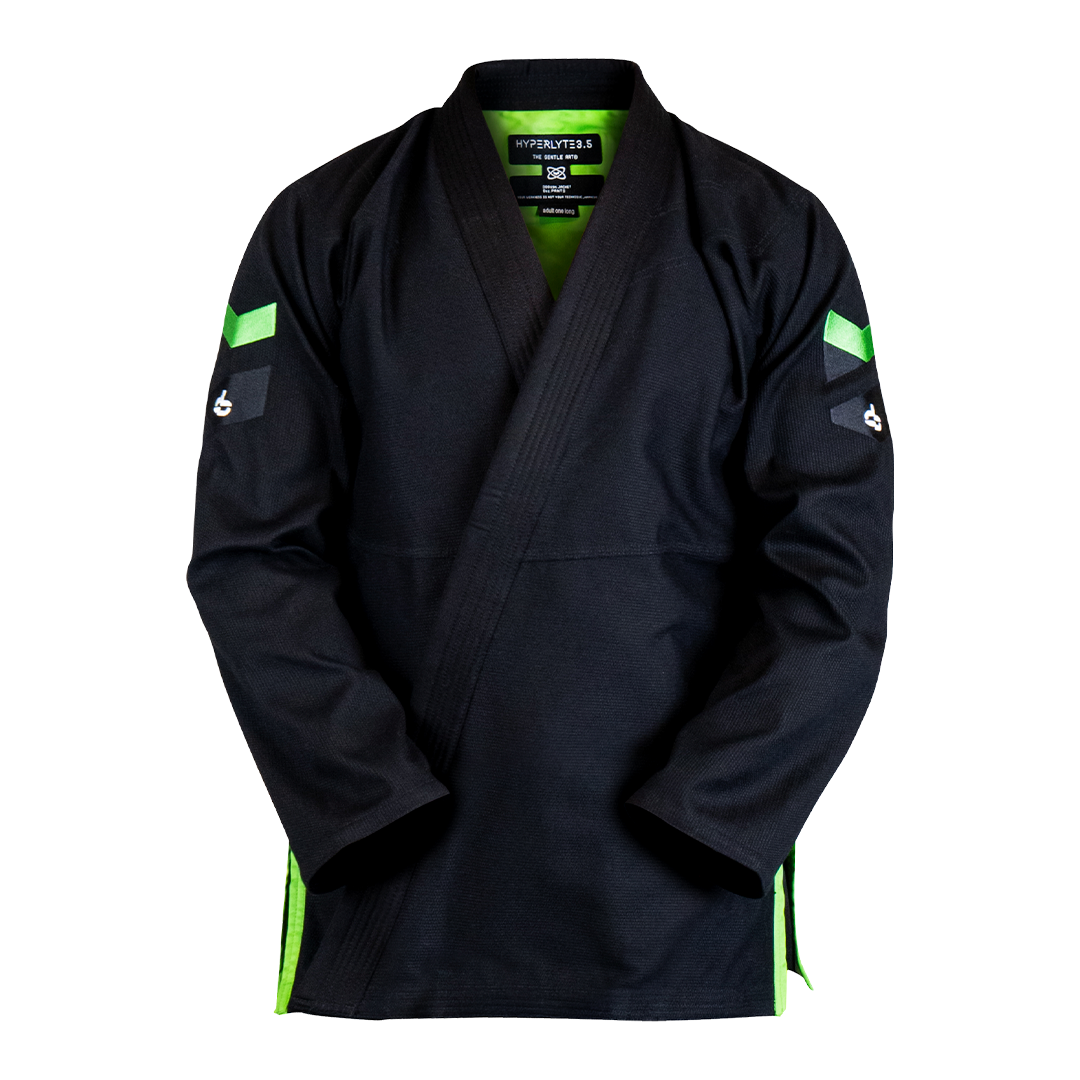 Hyperlyte 3.5 Matrix Green BJJ Gi