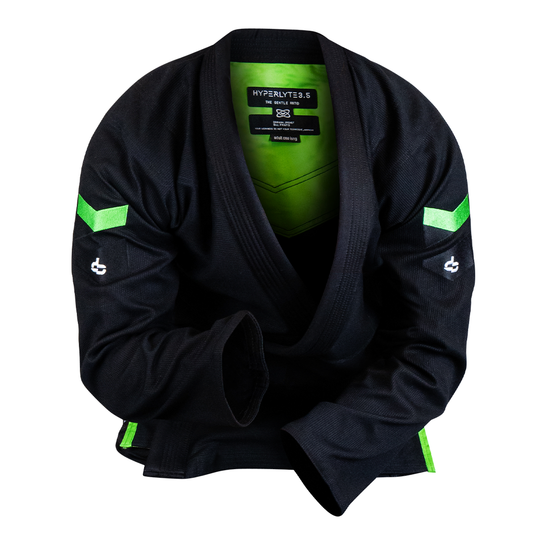 Hyperlyte 3.5 Matrix Green BJJ Gi