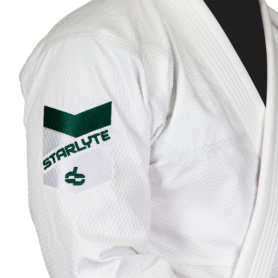 Junior Starlyte III Emerald White BJJ Kids / Teens Gi