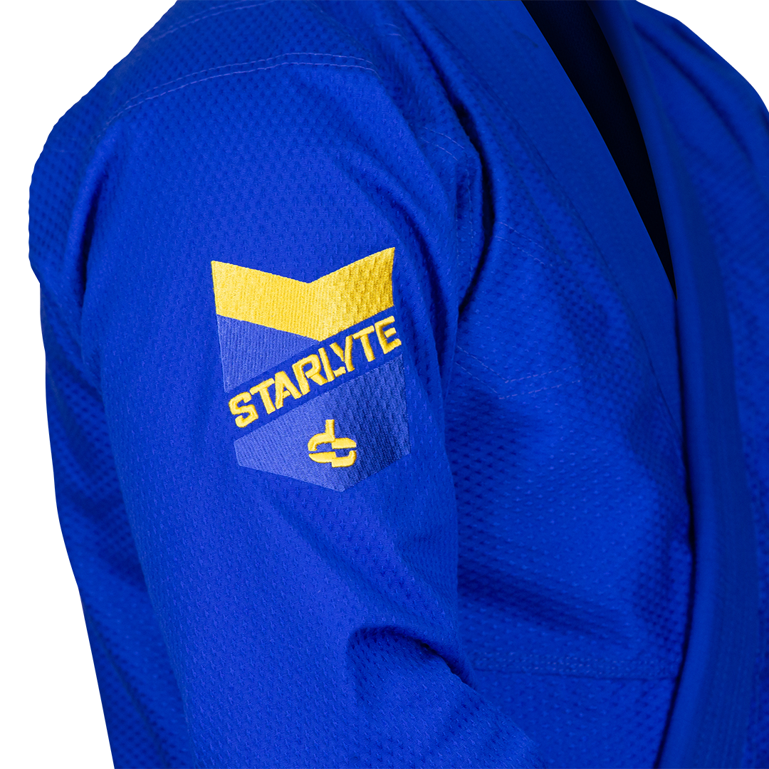 Starlyte ll Gold Royal Blue BJJ Gi
