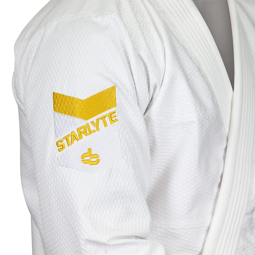 Starlyte ll Gold White BJJ Gi