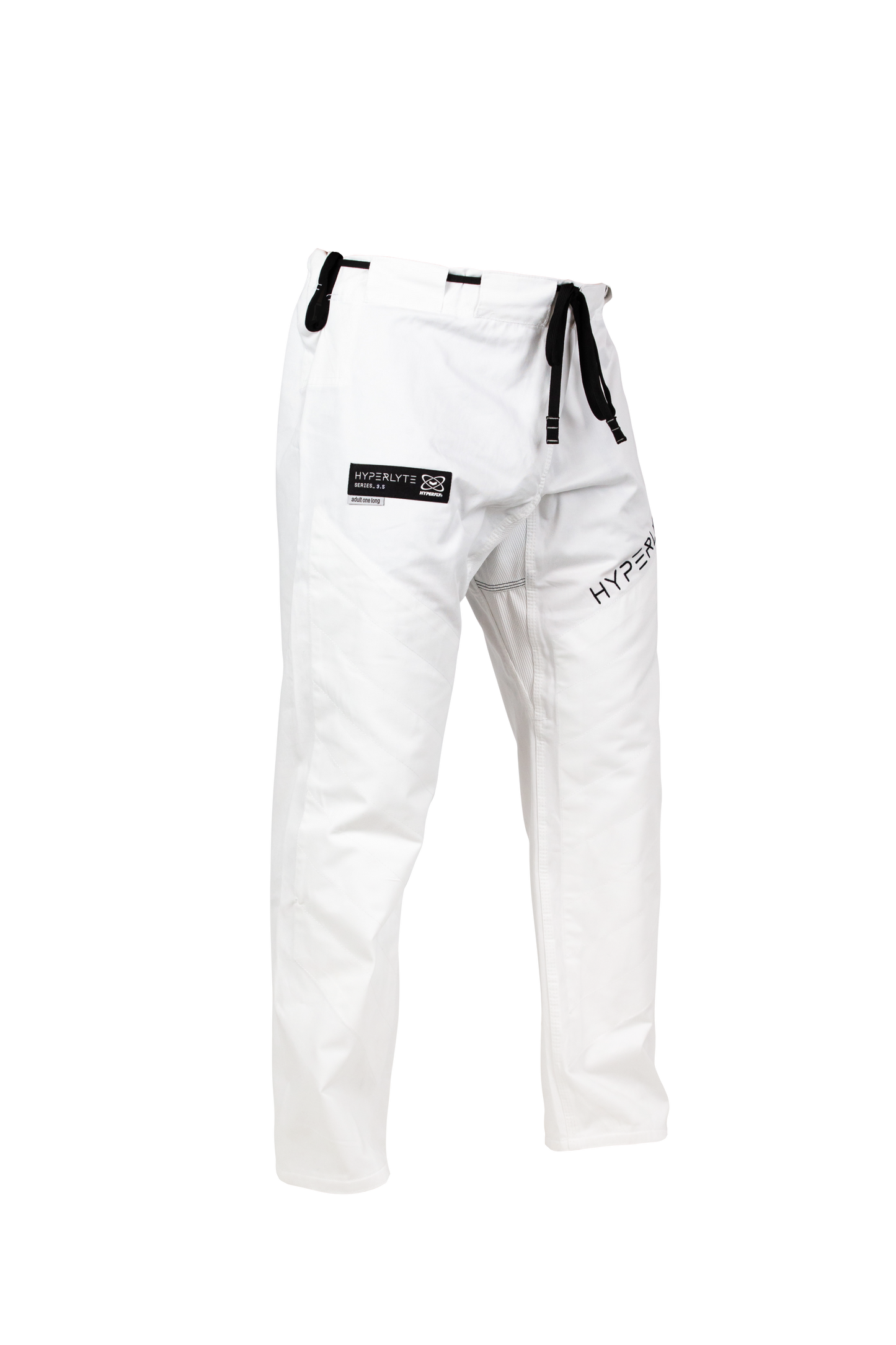 Hyperlyte 3.5  White with Black BJJ Gi