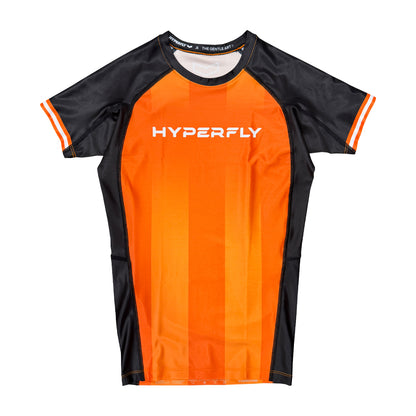 Junior Core Ranked Rash Guard Orange