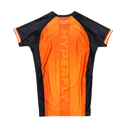 Junior Core Ranked Rash Guard Orange