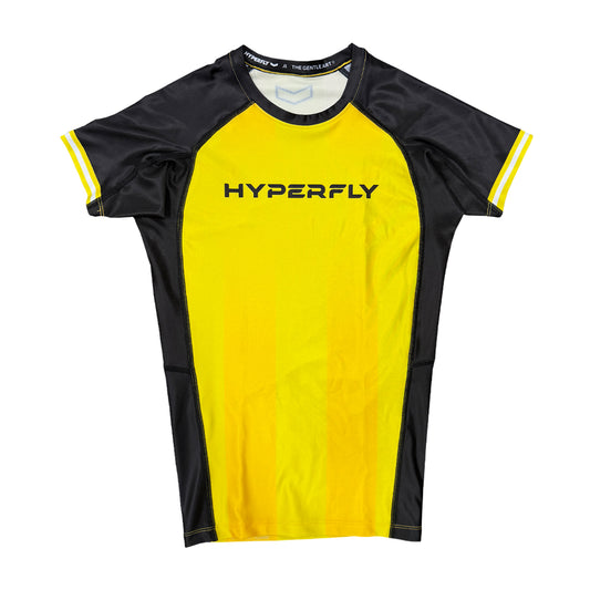 Junior Core Ranked Rash Guard Yellow