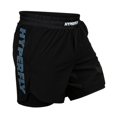 Icon Combat Shorts 2025 Black