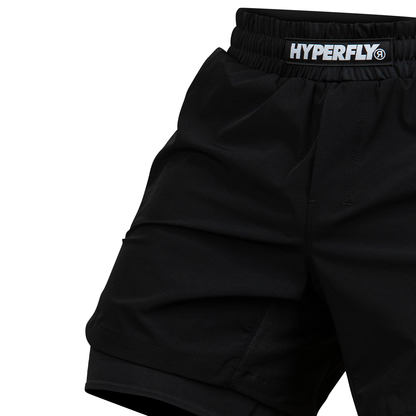 Icon Combat Shorts 2025 Black