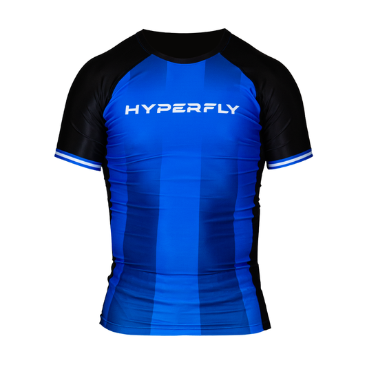 Core Ranked Rash Guard Blue