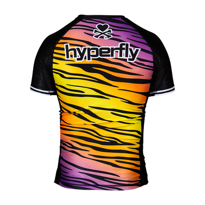 Hyperfly + tokidoki Short Sleeve Tiger Rash Guard