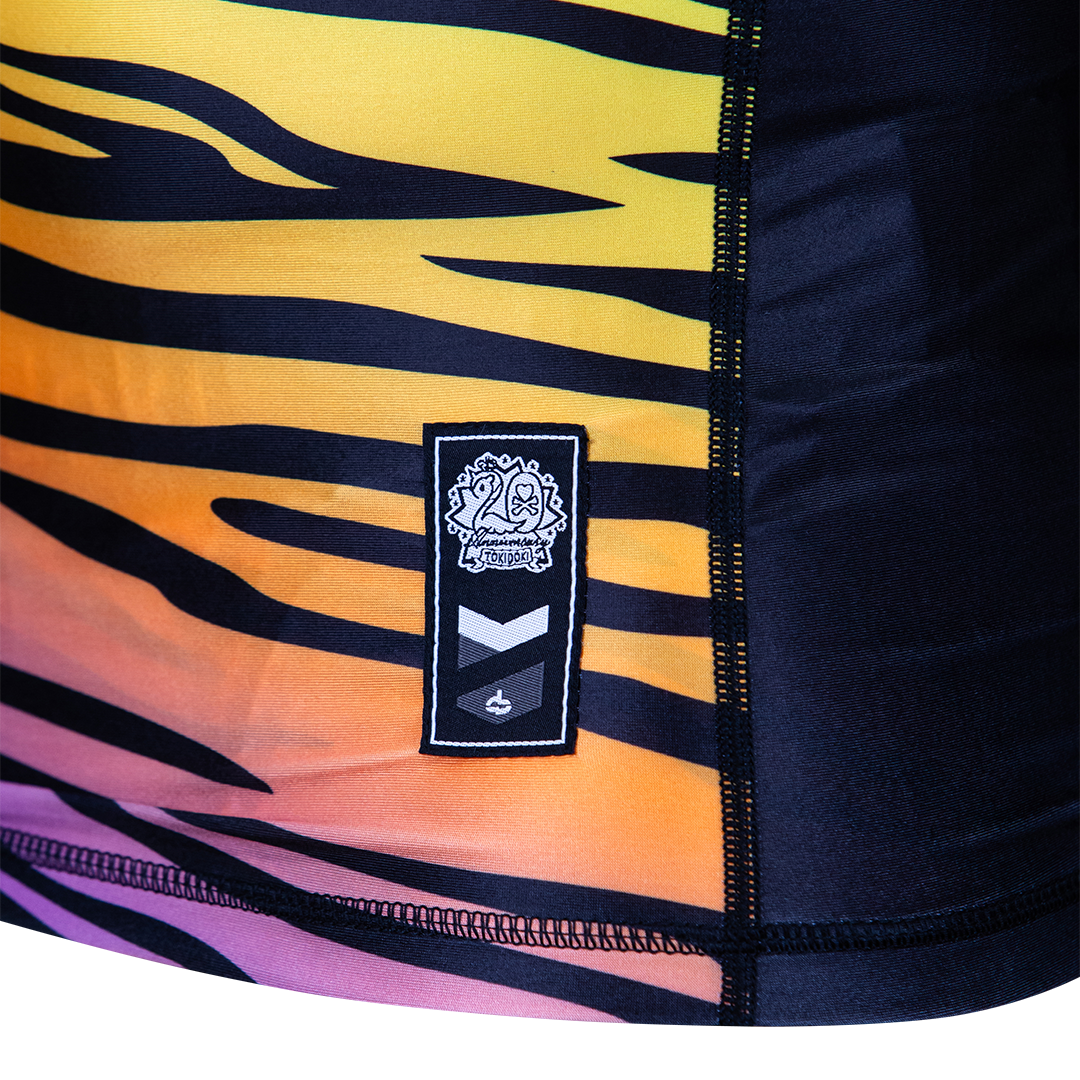 Hyperfly + tokidoki Short Sleeve Tiger Rash Guard