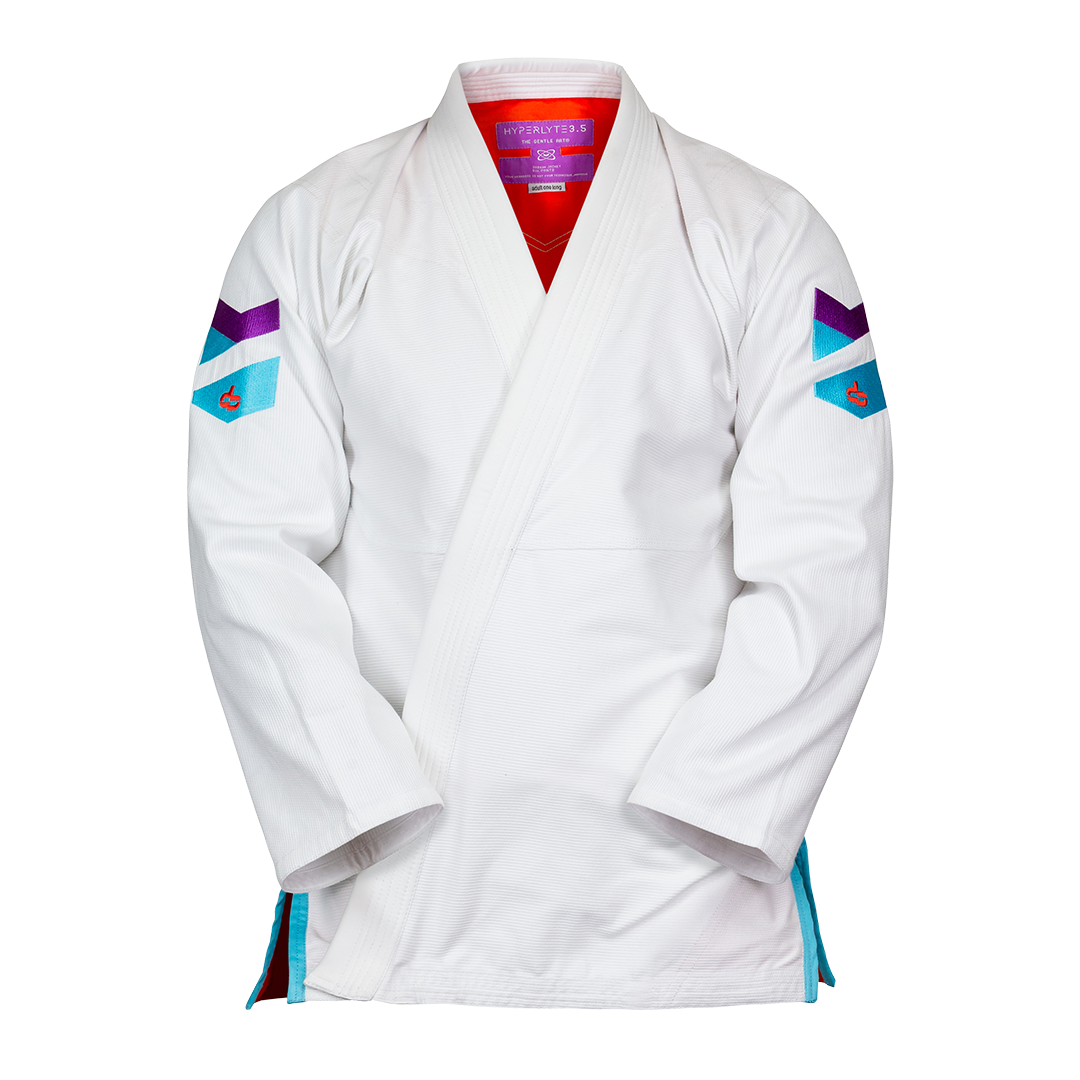 Hyperlyte 3.5  White Royal Reef BJJ Gi
