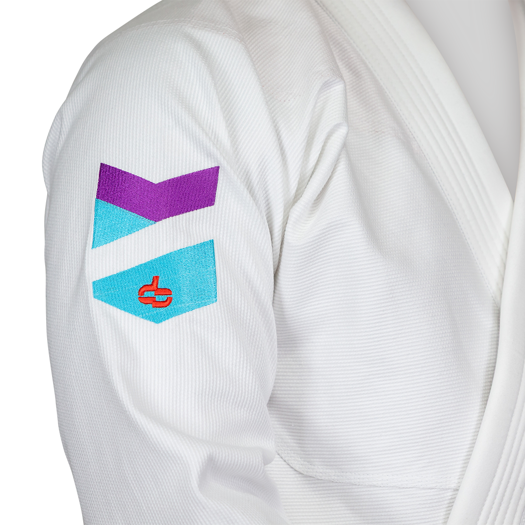Hyperlyte 3.5  White Royal Reef BJJ Gi