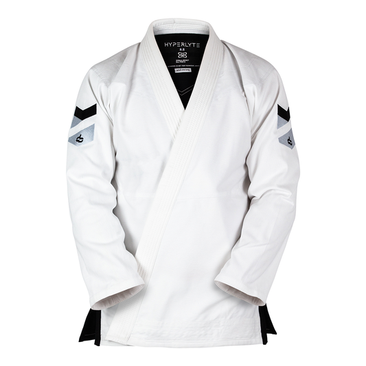 Hyperlyte 3.5  White with Black BJJ Gi