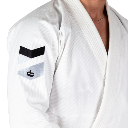 Hyperlyte 3.5  White with Black BJJ Gi