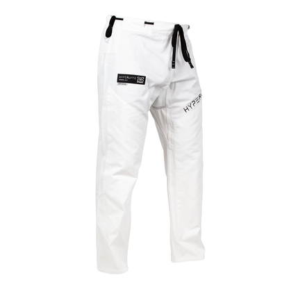 Hyperlyte 3.5  White with Black BJJ Gi