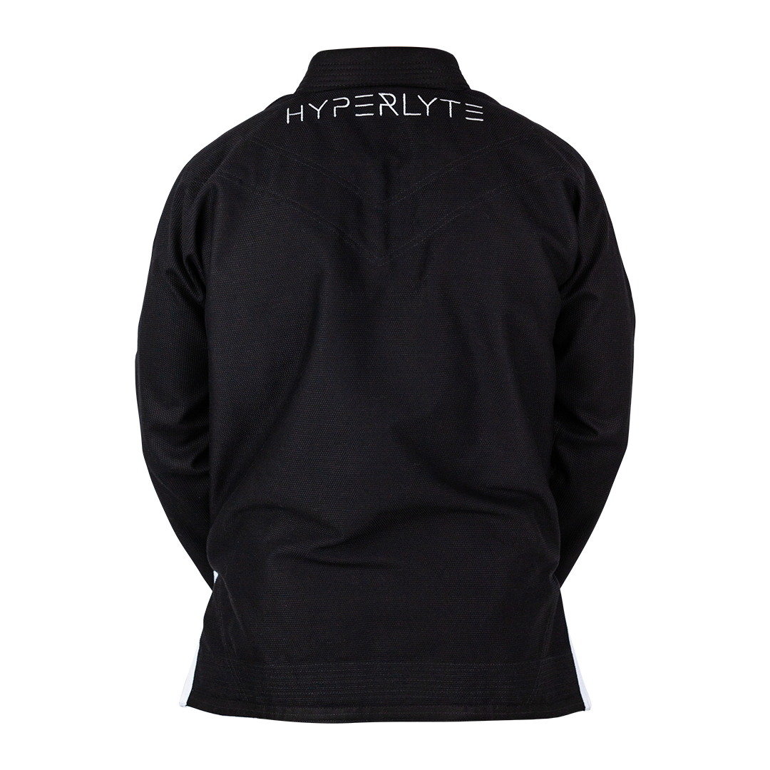 Junior Hyperlyte Black with White BJJ Kids / Teens Gi