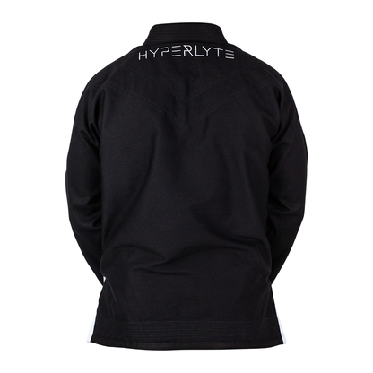 Junior Hyperlyte Black with White BJJ Kids / Teens Gi
