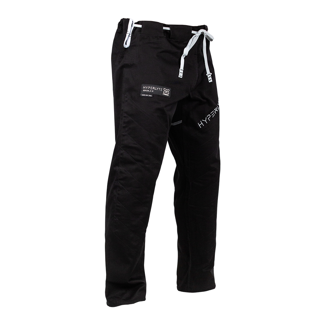 Junior Hyperlyte Black with White BJJ Kids / Teens Gi