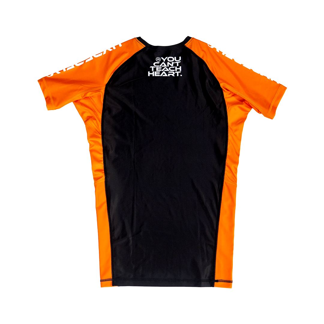 Junior Cyberfly Ranked Rashguard Orange