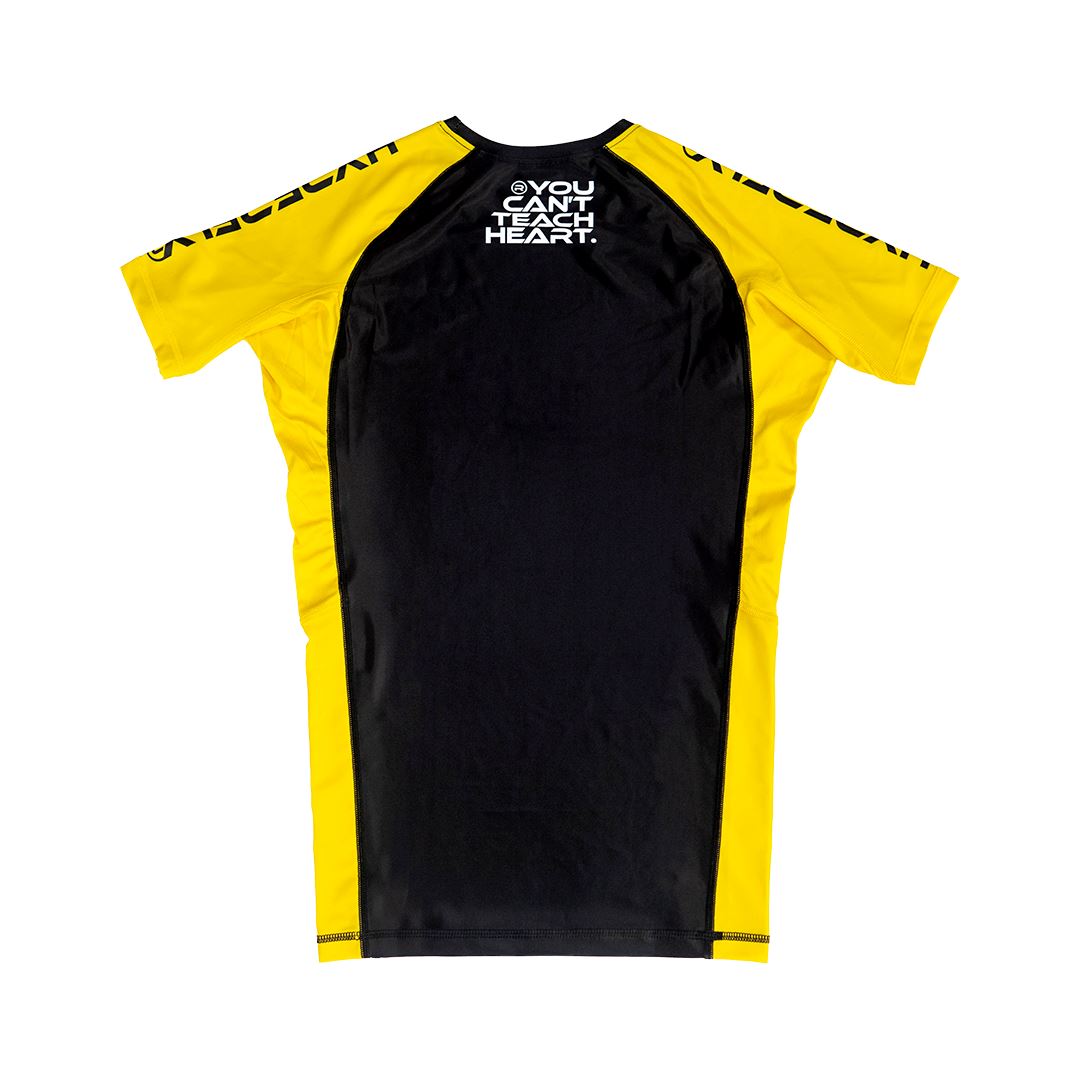 Junior Cyberfly Ranked Rashguard Yellow