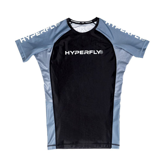 Junior Cyberfly Ranked Rashguard Grey