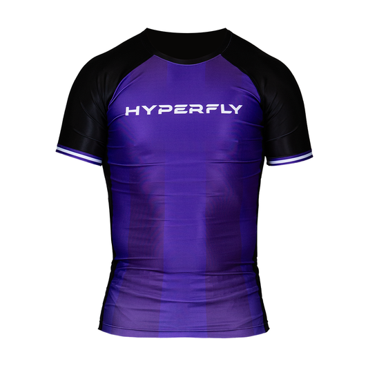 Core Ranked Rash Guard Purple