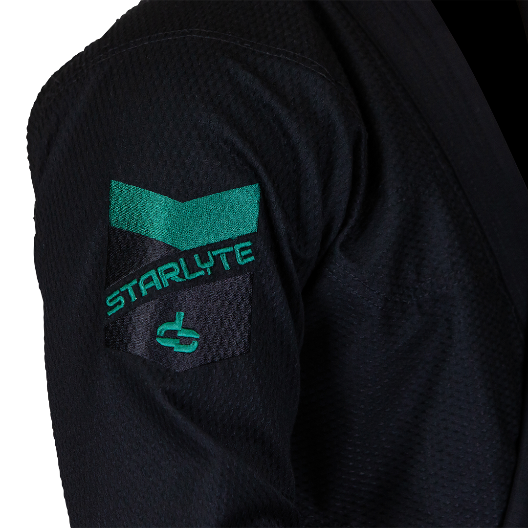 Junior Starlyte III Emerald Black BJJ Kids / Teens Gi