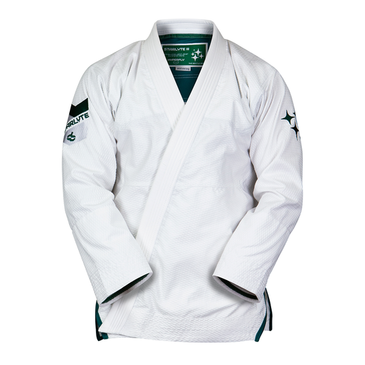 Junior Starlyte III Emerald White BJJ Kids / Teens Gi